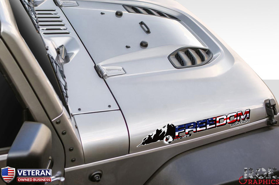 jeep hood decals custom