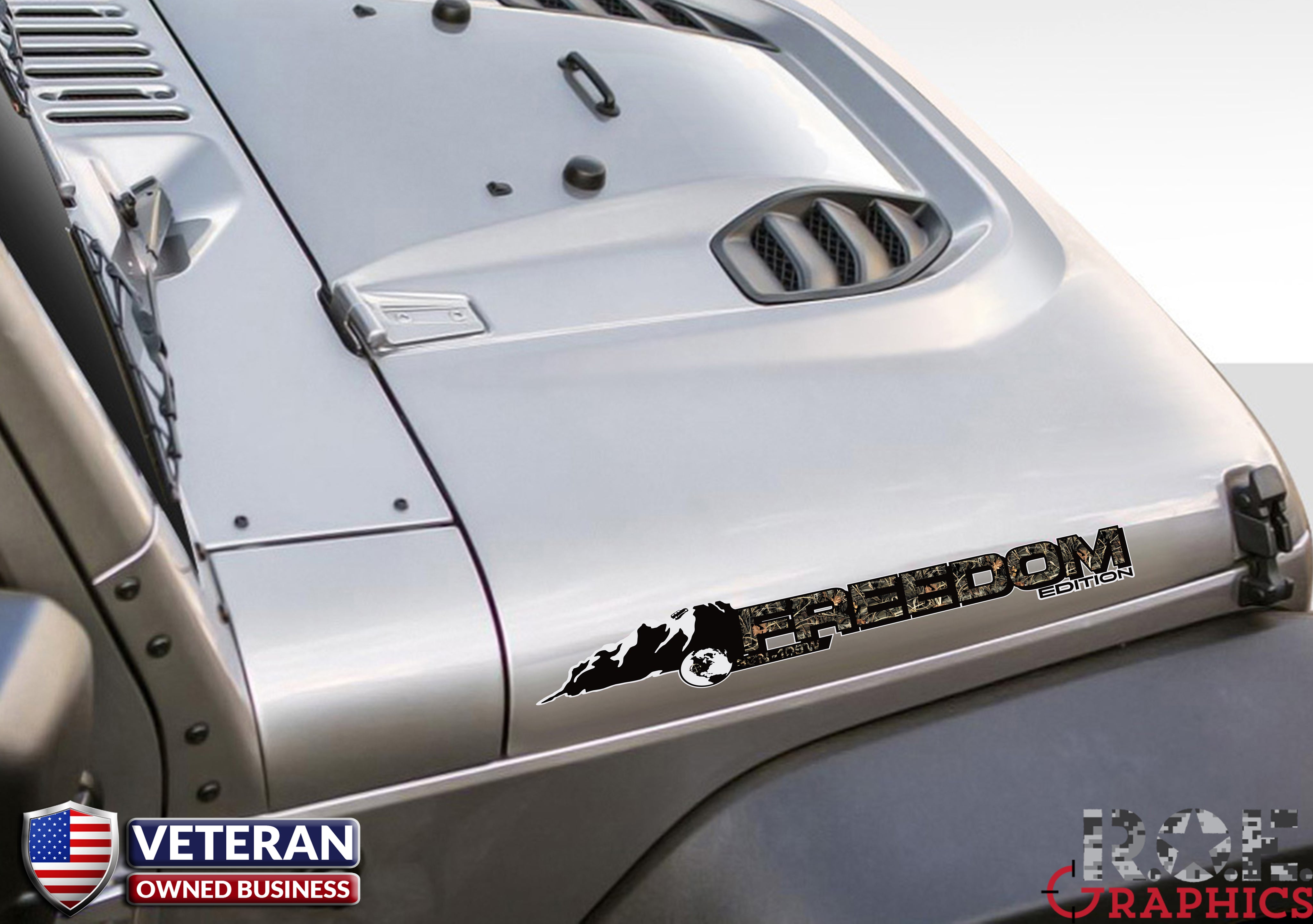 jeep hood decals custom
