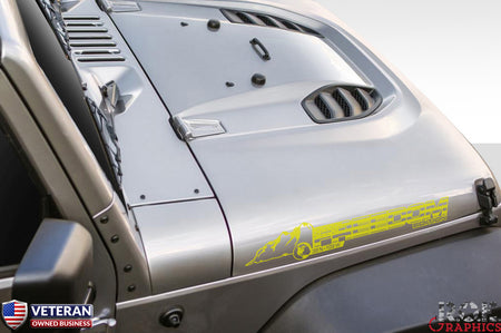 jeep hood decals custom