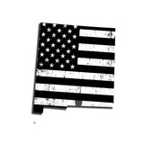 New Mexico Distressed Subdued US Flag Thin Blue Line/Thin Red Line/Thin Green Line Sticker. Support Police/Firefighters/Military