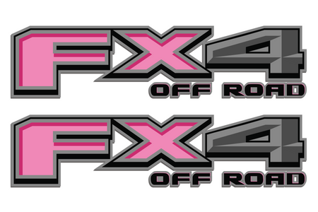3D FX4 Off Road Vinyl Decal