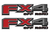 3D FX4 Off Road Vinyl Decal