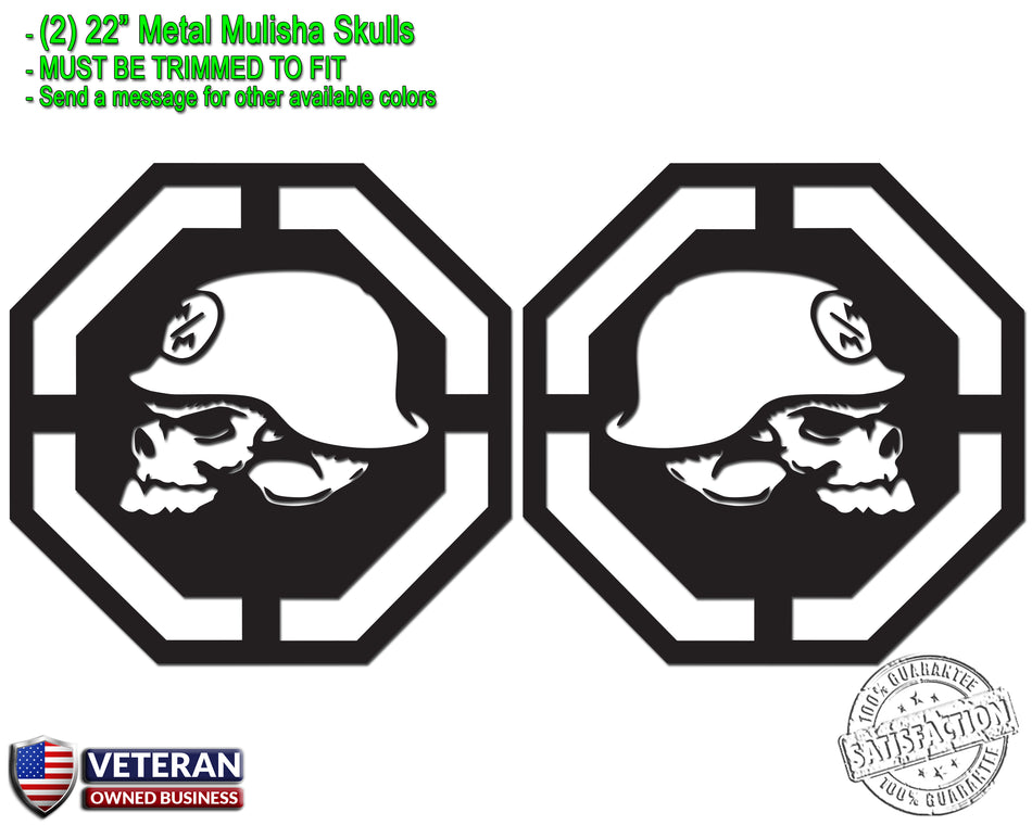 Metal Mulisha Skulls Vinyl Decal Window Bed Decals F150 F250 Ram Silverado GMC