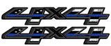 American Flag 4x4 Vinyl Decal for Truck Bed Fits: 2014-2018GMC Chevrolet Silverado