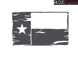 TEXAS STATE flag hood decal distressed fits: Dodge Ram Chevy Ford Toyota