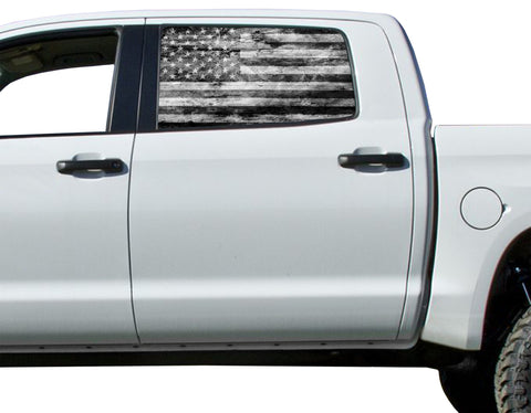 perforated window decals for cars and trucks