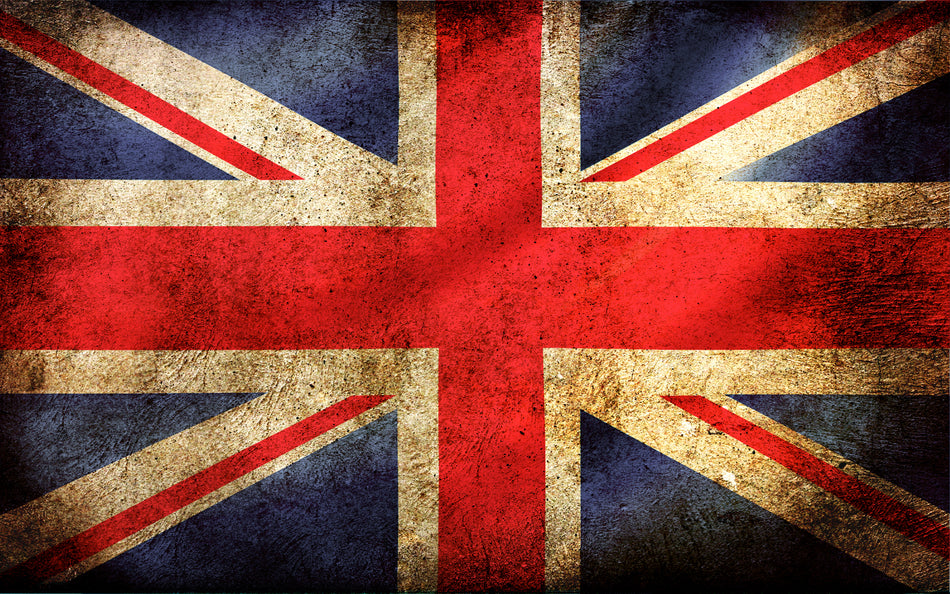 Union Jack Flag Universal RV Camper or 5th Wheel Window 50/50 Perforated Vinyl Decal
