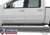 Universal American Flag Door Runner Set Vinyl Decal Set: Fits Any Dodge Ram Ford Chevy Nissan Toyota