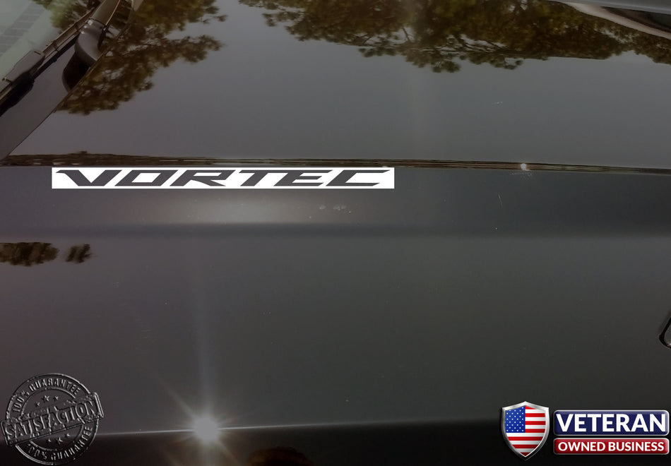 VORTEC Hood sticker vinyl decals Chevrolet Silverado GMC Sierra Avalanche