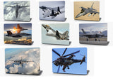 AH-64 Apache Gunship Vinyl Laptop Computer Skin Sticker Decal Wrap Macbook Various Sizes