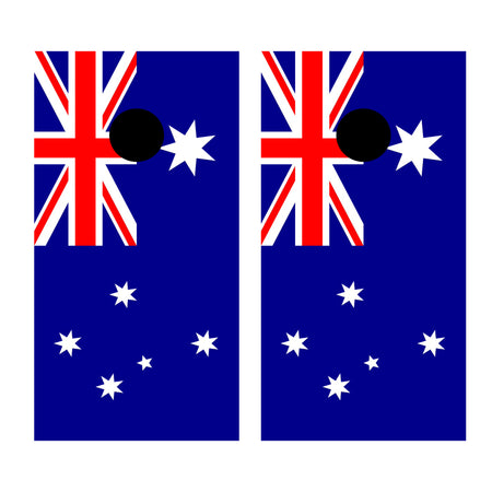 Great Britain Custom Vinyl Cornhole Wrap