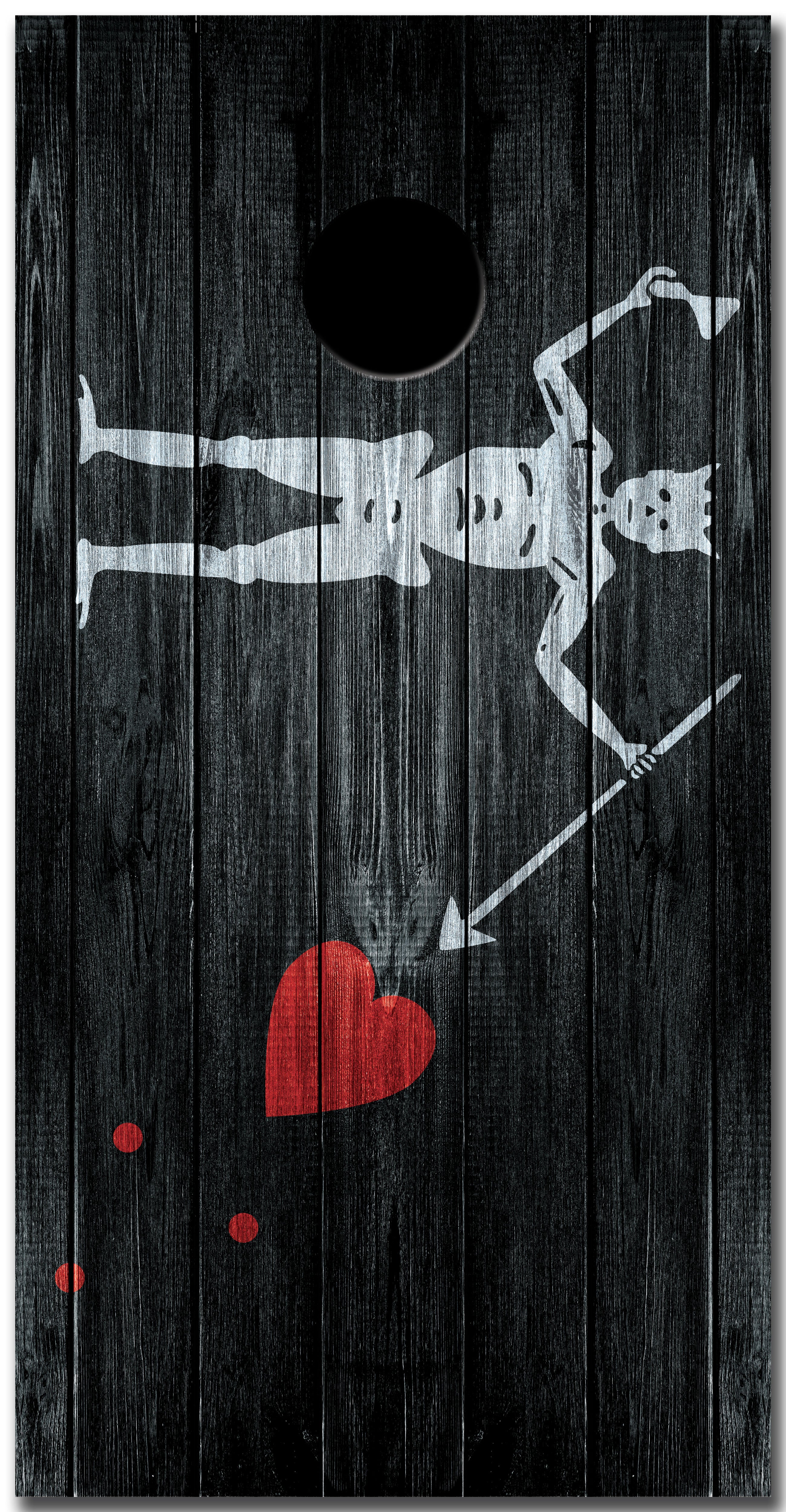 Blackbeard Custom Cornhole Vinyl Wrap