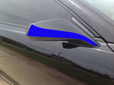 2010-2014 CHEVY CAMARO SIDEVIEW MIRROR VINYL ACCENT DECAL RACING SS RS LS LT EMBLEM-0054