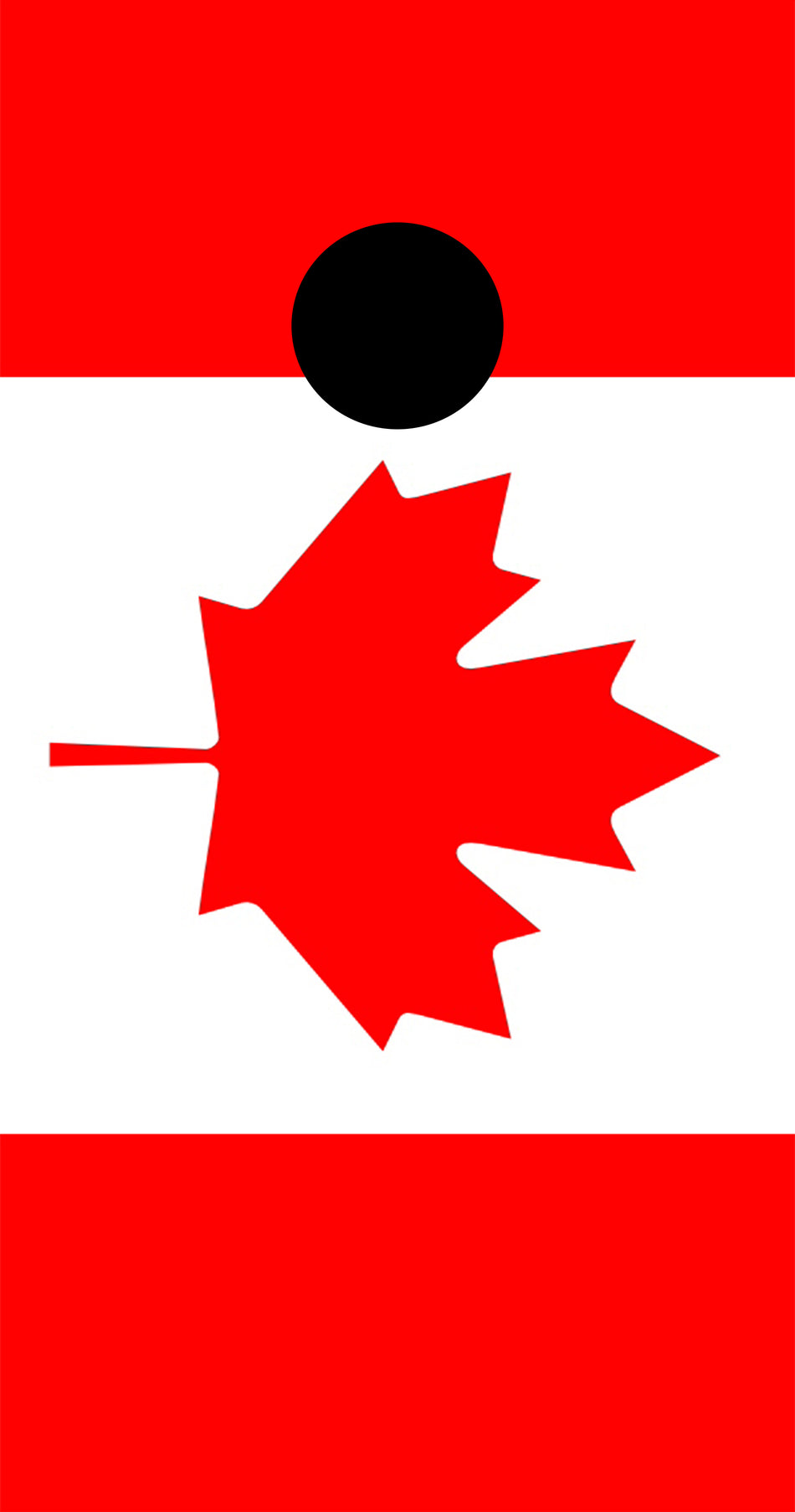 2 x Cornhole Board Bag Toss Vinyl Wrap Set-Canadian Flag Universal Fit Oracal 3M