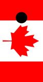 2 x Cornhole Board Bag Toss Vinyl Wrap Set-Canadian Flag Universal Fit Oracal 3M