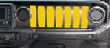 Dash grill decal Fits: 2018 & up Jeep Wrangler JL JT Sport MOAB Sahara Altitude