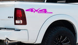 4x4 Off-Road freedom edition AR15 Bedside Vinyl Decals  Dodge Ram 1500 2500 3500 