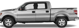 Sport 4x4 Bedside Decals: Fits 2017-2019 Ford Trucks Air Release Vinyl