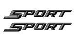 Sport Bedside Decals: Fits 2017-2019 Ford Trucks 2 Decals Air Release Vinyl