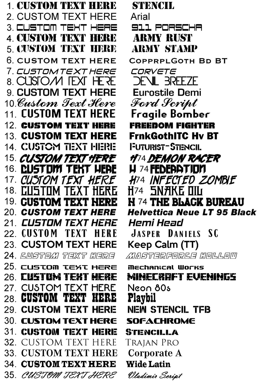 2011-2015 Toyota Scion TC Door Runner Vinyl Graphic Scion Accessories Decals