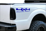 4X4 Freedom Edition AR15 Vinyl Decals Fits Ford Trucks 2008-2016 F150 F250 F350 -0232