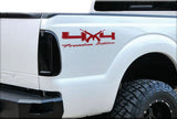 4X4 Freedom Edition AR15 Vinyl Decals Fits Ford Trucks 2008-2016 F150 F250 F350 -0232