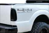 4X4 Freedom Edition Shotgun Vinyl Decals Fit Ford Truck 2008-2016 F150 F250 F350 -0234