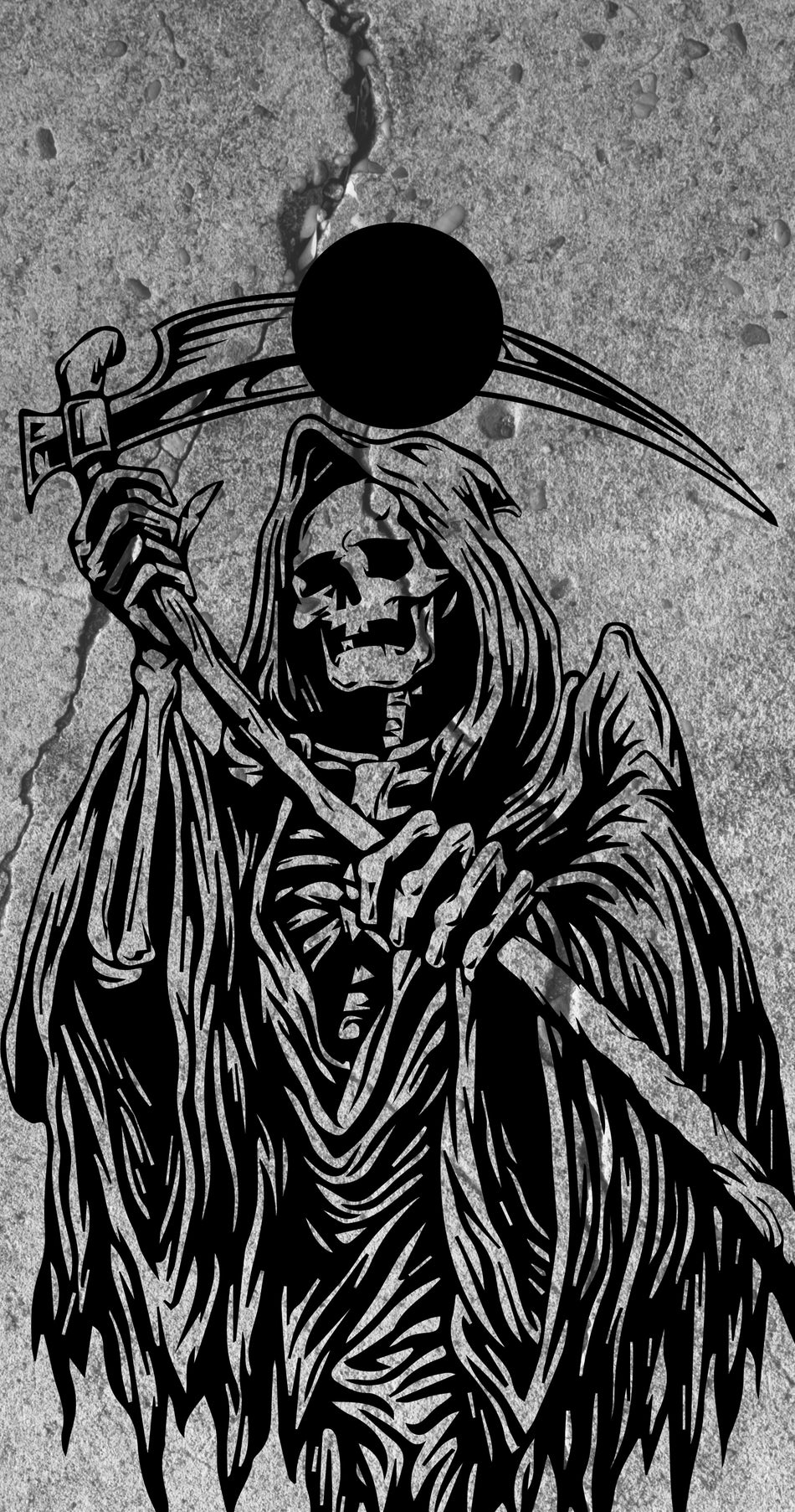 2 x Cornhole Board Bag Toss Vinyl Wrap Set-Grim Reaper Universal Fit Oracal 3M