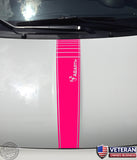 Fiat Abarth and Scorpion - Center Hood Stripe Decal for Abarth, 500 2010-2015