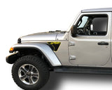 Fender 1941 Vent Inlays Fits: 2018 & up Jeep Wrangler JL JT Sport Moab Rubicon 0262