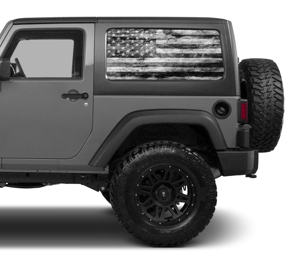 perforated window decals for cars and trucks