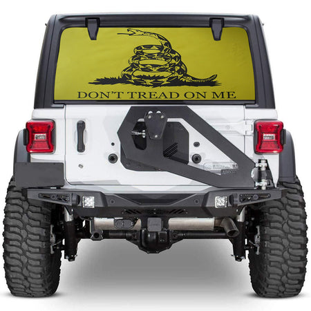 perforated window decals for Jeep