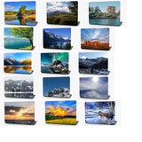 Mountain Snow Landscape Vinyl Laptop Computer Skin Sticker Decal Wrap Macbook Various Sizes