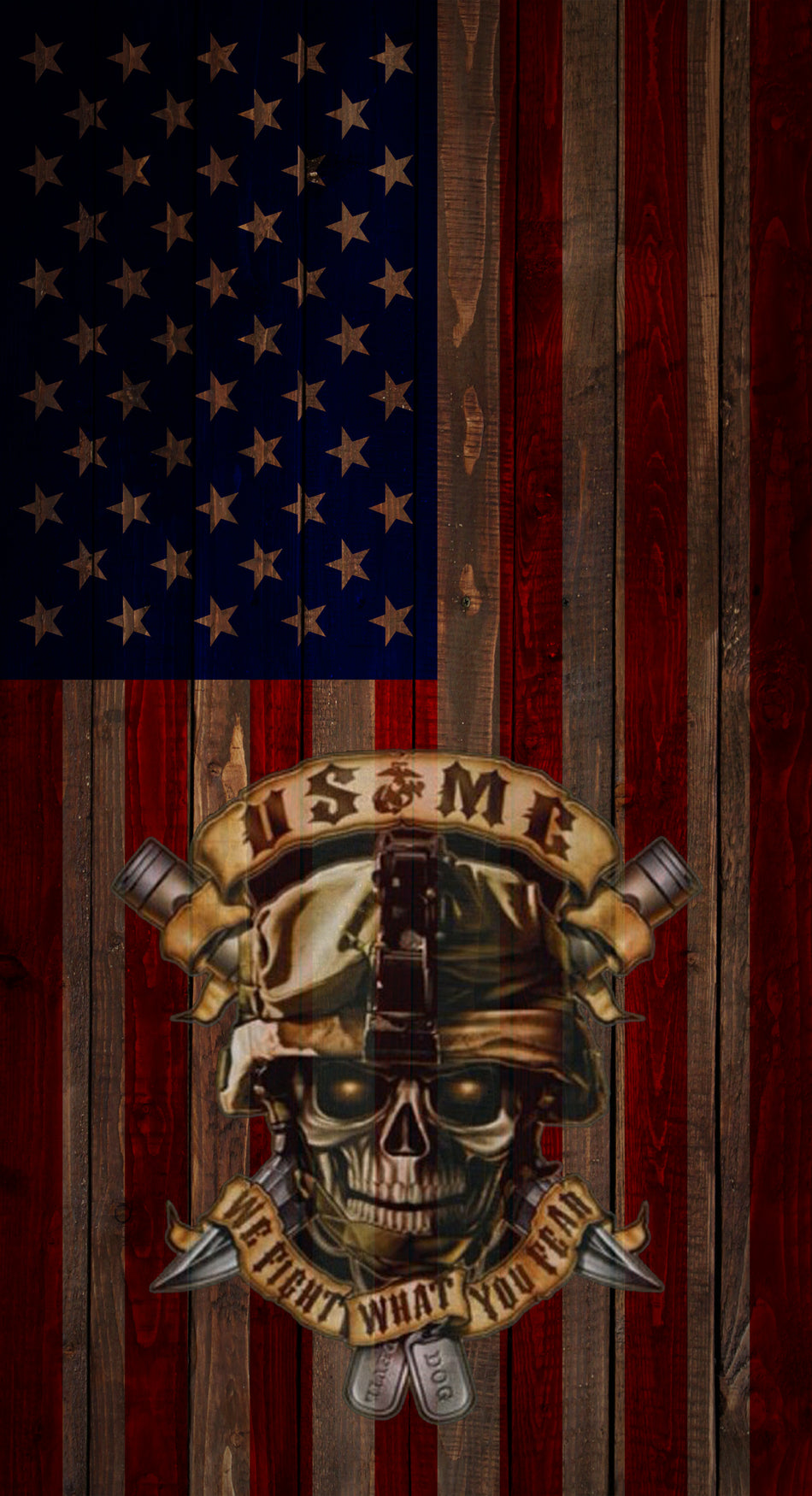 2x Marine Corps Cornhole Board Bag Toss Vinyl Wrap Set-Universal Fit Semper Fide