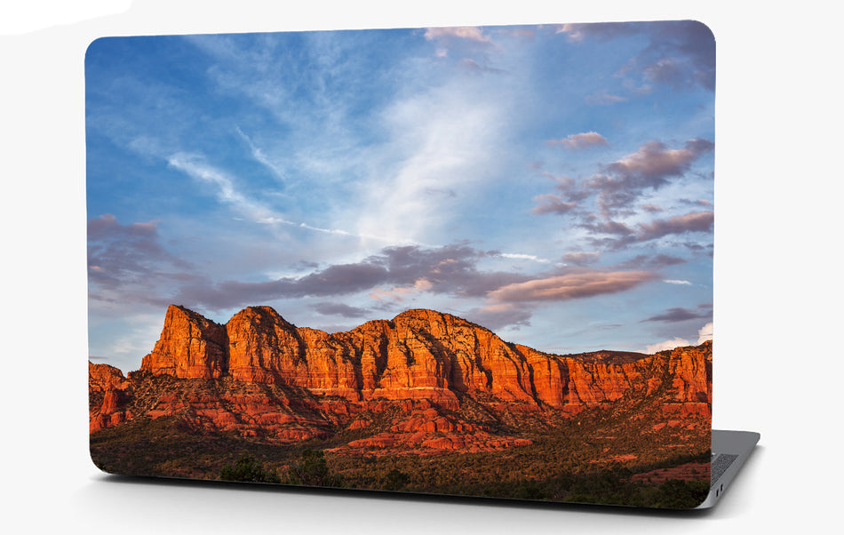 Desert Mountain Scene Landscape Vinyl Laptop Computer Skin Sticker Decal Wrap Macbook Various Sizes