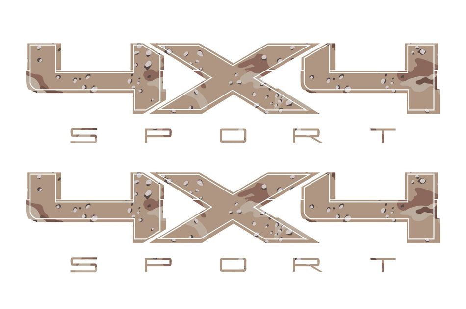 4X4 SPORT Bedside Desert Decal Fits Ford Truck 2008-2017 F150-250 SUPER DUTY