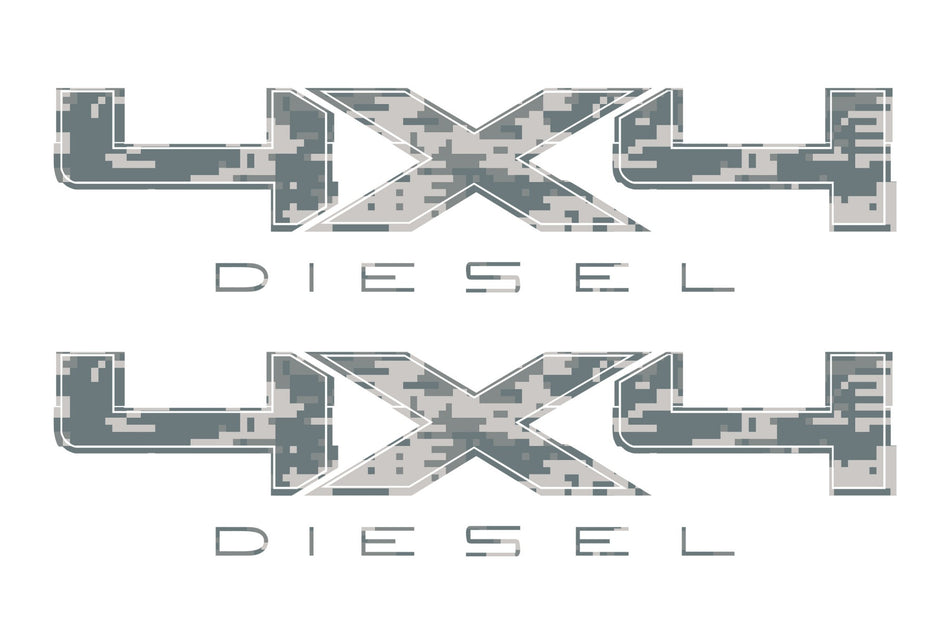4X4 DIESEL Bedside Digi Camo Decal Fit Ford Trucks 2008-2017 F150-250 SUPER DUTY