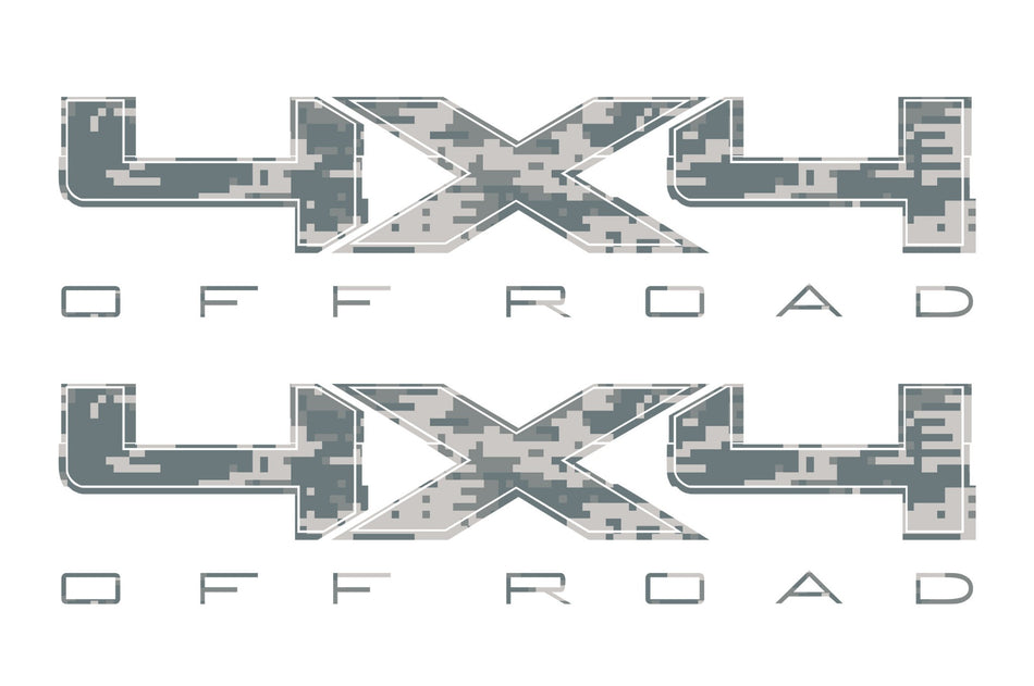 4X4 OFFROAD Bedside Digi Camo Decal Fit Ford Trucks 2008-2017 F150-250 SUPER DUTY