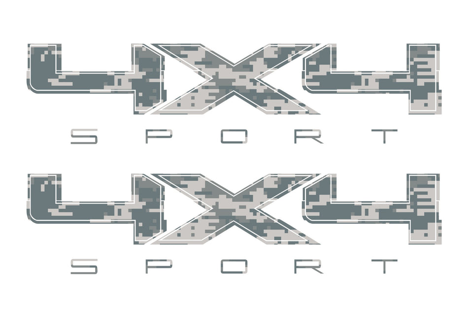 4X4 SPORT Bedside Digi Camo Decal Fits Ford Trucks 2008-2017 F150-250 SUPER DUTY