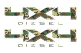 4X4 DIESEL Bedside Forest Decal Fits Ford Trucks 2008-2017 F150-250 SUPER DUTY