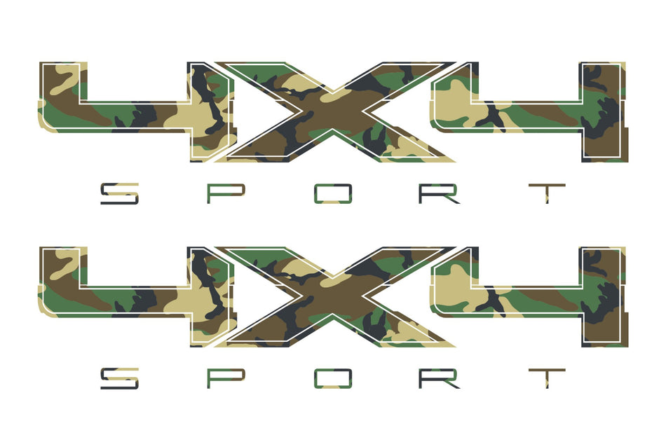 4X4 SPORT Bedside Forest Decal Fits Ford Trucks 2008-2017 F150-250 SUPER DUTY