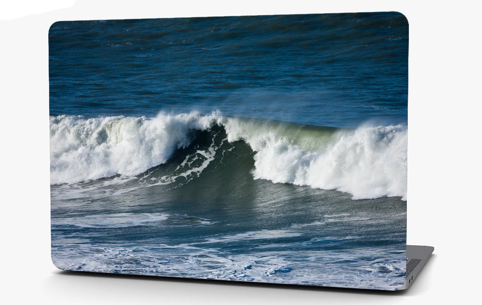 Ocean Waves Vinyl Laptop Computer Skin Sticker Decal Wrap Macbook Various Sizes
