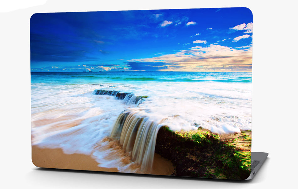 Ocean View Vinyl Laptop Computer Skin Sticker Decal Wrap Macbook Various Sizes
