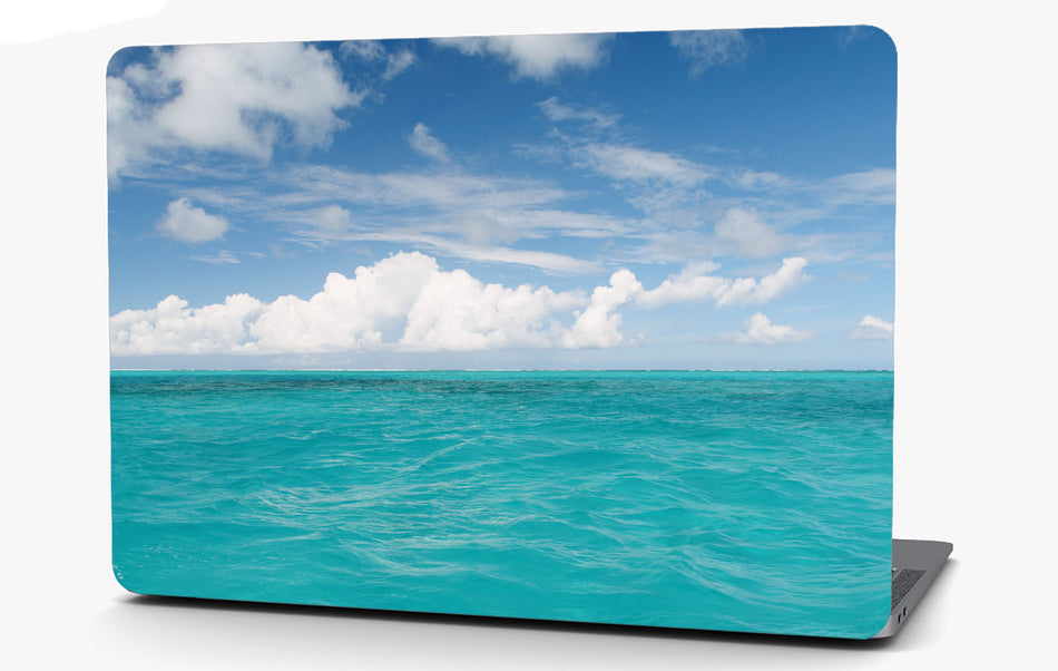 Calm Ocean Vinyl Laptop Computer Skin Sticker Decal Wrap Macbook Various Sizes