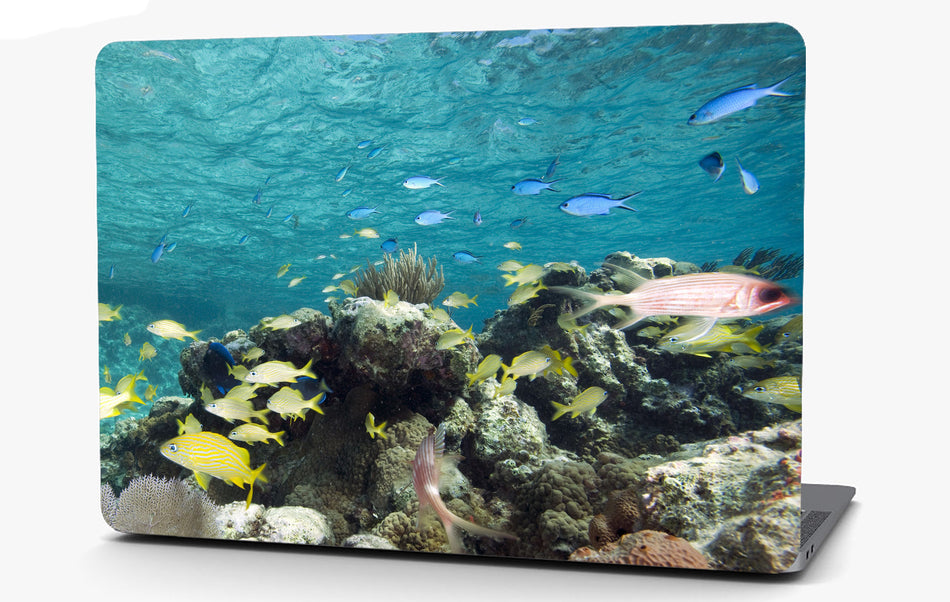 Colorful Fish Vinyl Laptop Computer Skin Sticker Decal Wrap Macbook Various Sizes