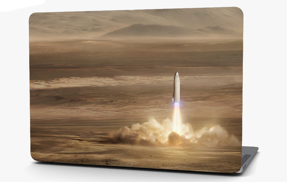 Rocket Vinyl Laptop Computer Skin Sticker Decal Wrap Macbook Various Sizes