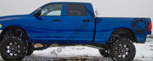 Window Bed Vinyl Decals Skulls 22" Fits: F150 F250 Ram Silverado GMC