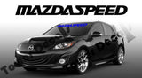 Mazda Mazdaspeed Windshield Window Banner 44 inch Vinyl Decal Accessory Sticker