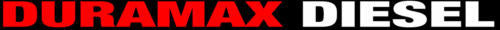 DURAMAX DIESEL Hood Vinyl Decals fits Chevrolet Silverado GMC Sierra 2500 3500 HD