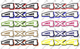 4x4 VINYL DECAL STICKER MULTI COLOR FOR FORD TRUCK SUPERDUTY F150 F250 F350